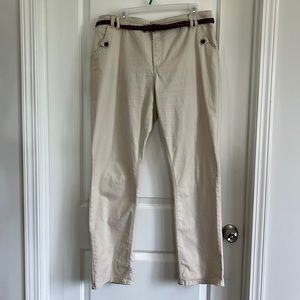 Wind River belted khaki pants size 14x32